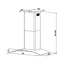 Candy CGM641X - Inox pas cher