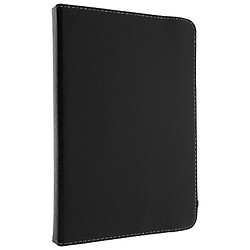 Avizar Housse Folio Tablette 7 pouces Étui universel - Protection rotative 360° - Fonction support - Noir