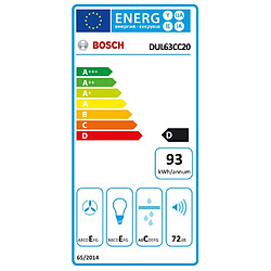 Bosch DUL63CC20 - Blanc