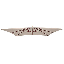Mendler Toile de rechange pour parasol - 2x3 m