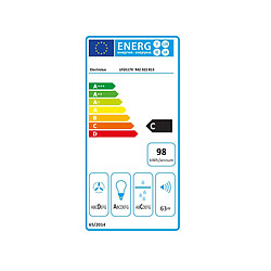 Hotte décorative murale 70cm 600m3/h inox - LFG517X1 - ELECTROLUX