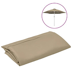 vidaXL Remplacement 300 cm - Taupe