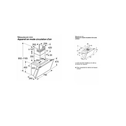 Bosch DWK81AN20 - Blanc