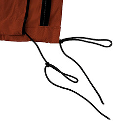 Decoshop26 Housse de parasol - Terracotta pas cher