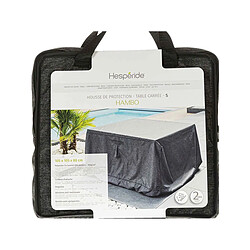 Hespéride Housse table carrée Hambo S - Gris