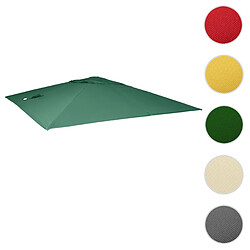 Mendler Toile de rechange parasol - Vert foncé