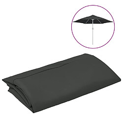 vidaXL Tissu de remplacement 300cm - Anthracite