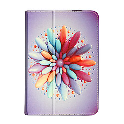 Avizar Étui tablette 10 pouces - Motif fleurs