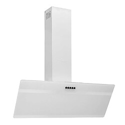 vidaXL Hotte murale 90 cm - Blanc