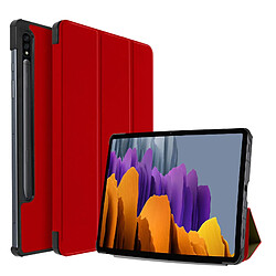 Avizar Étui Samsung Galaxy Tab S7/S8 Plus - Rouge