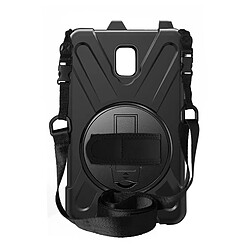 Avizar Galaxy Tab Active 3/5 - Coque Antichoc et Rotative Noir