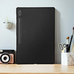 Avis Avizar Coque Galaxy Tab S8 Ultra - Silicone Gel Noir