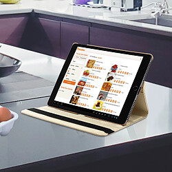 Avizar Étui iPad 9/8/7 Support 360° - Doré pas cher