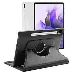 Visiodirect Étui Rotatif Samsung Galaxy Tab S7 FE - Noir