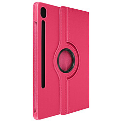Avizar Etui folio rotatif Samsung Tab S9 FE - Fuchsia