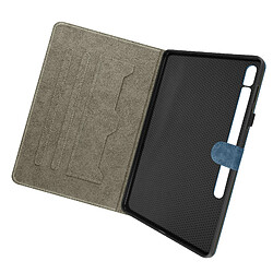 Avizar Étui Galaxy Tab S9 Plus Portefeuille - Bleu