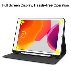 Avis Apple iPad 10.2 (2019) - Étui noir