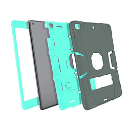 Avizar Coque iPad 9/8/7 - Gris Turquoise