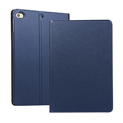 Wewoo Housse bleu foncé iPad mini 4/5 Housse iPad mini 4/5 - Support - Fonction sommeil/réveil - Cuir