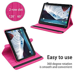 Cadorabo Coque 10" Rotative - Rose pas cher