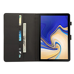 Wewoo Housse Cuir Galaxy Tab S4 10.5 - Noir pas cher