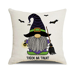 Taie d'oreiller Halloween - 45x45cm pas cher