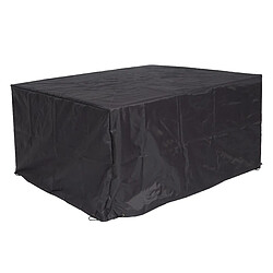 Decoshop26 Housse de protection meuble de jardin - Anthracite