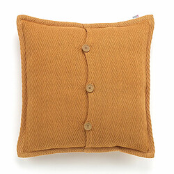 Alexandra House Living Housse de coussin - Moutarde