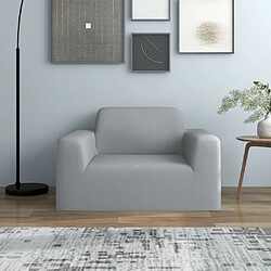 VIDAXL Housse de canapé extensible - Gris