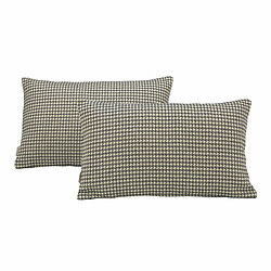 Alexandra House Living Housse de coussin - Bleu