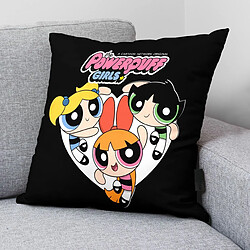 Powerpuff Girls Housse de coussin - Noir 45x45CM