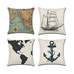 YP Select Housses d'Oreiller - Aqua