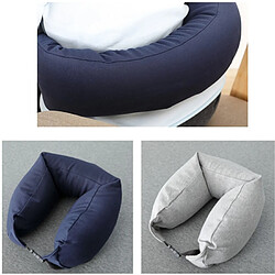 Avis Wewoo Oreiller à capuchon - Gris foncé