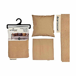 Avis Gift Decor Housse de coussin Beige 45x45 cm