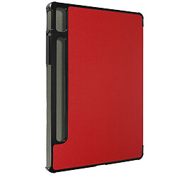 Avizar Étui pour Lenovo Tab P11 Pro Gen 2 Support Multi position Mise en veille rouge 