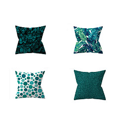 Taie d'oreiller bleu sarcelle