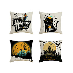 Taie d'Oreiller Halloween Chauve-Souris