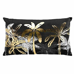 Paris Prix Housse de Coussin Feanor 30x50cm - Noir & Or