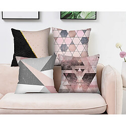 4pcs Taies d'Oreiller en Peau de Pêche