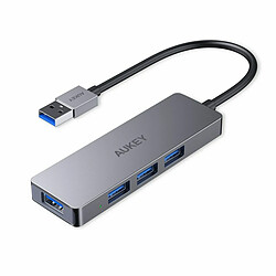 Aukey Hub USB 3.0 Hub USB 3.0 - interface USB 3.1 Type-A - connexion USB 2.0