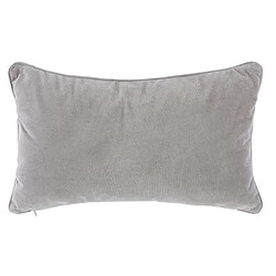 Avis Pegane Lot de 4 coussins rectangulaires - Gris clair