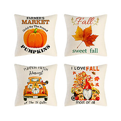 MODELE GENERIQUE P127 Taie d'oreiller Citrouille