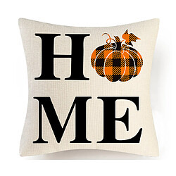 Avis 4PCS Thanksgiving Maple Feuille Motif Taie d'Oreiller - 45 x 45 cm