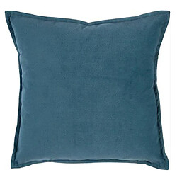 Pegane Lot de 6 Coussins Bleu Orage - 45x45 cm