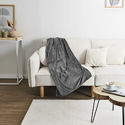 Avis Plaid LEAVES 120x150 cm But - Gris
