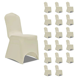 VidaXL Crème 18 pcs