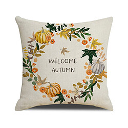 Taie d'Oreiller Halloween - Modèle Citrouille