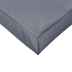 Neu.Haus neu_haus Housse de coussin Palette Gris Foncé pas cher