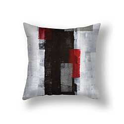 Acheter 4PCS Taie d'oreiller Géométrique Abstraite 45x45CM