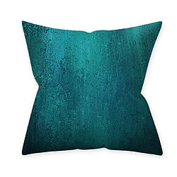 Avis Taie d'oreiller décorative Bleu Sarcelle - 4 pièces - 45x45CM